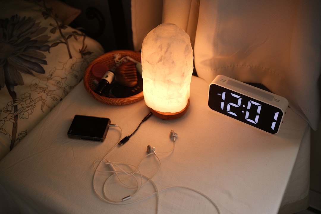 Photo nightstand lamp